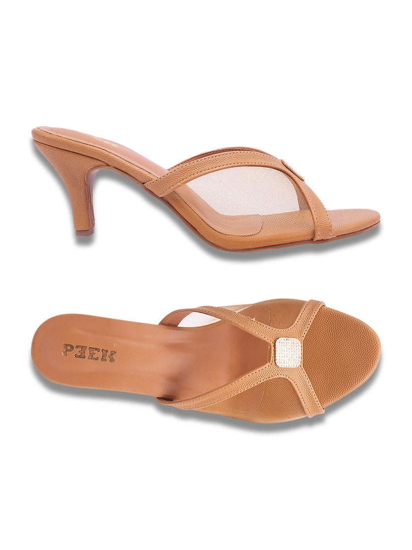 Heels 2 Mesh Pointed Heels