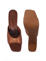 Load image into Gallery viewer, Heels 3 Textured Block Heels