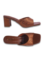 Load image into Gallery viewer, Heels 3 Textured Block Heels