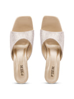 Load image into Gallery viewer, Heels 3 Textured Block Heels