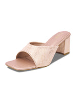 Load image into Gallery viewer, Heels 3 Textured Block Heels