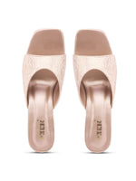 Load image into Gallery viewer, Heels 3 Textured Block Heels