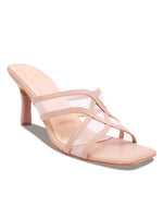 Load image into Gallery viewer, Heels-4 Criss-Cross Transparent Strap Heels