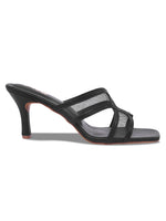 Load image into Gallery viewer, Heels-4 Criss-Cross Transparent Strap Heels