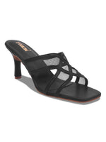 Load image into Gallery viewer, Heels-4 Criss-Cross Transparent Strap Heels