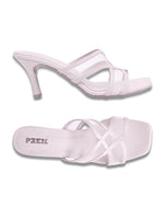 Load image into Gallery viewer, Heels-4 Criss-Cross Transparent Strap Heels