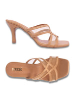 Load image into Gallery viewer, Heels-4 Criss-Cross Transparent Strap Heels