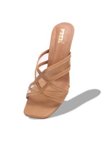 Load image into Gallery viewer, Heels-4 Criss-Cross Transparent Strap Heels