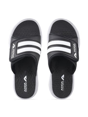 ADDA I-CLOUD-04 Striped Slide For Men