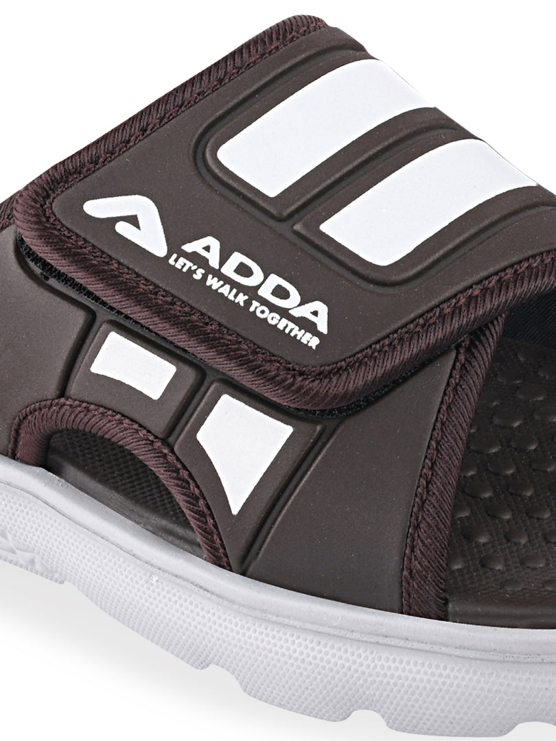 ADDA I-CLOUD-04 Striped Slide For Men