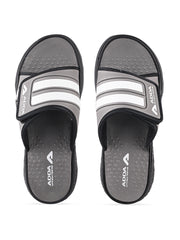 ADDA I-CLOUD-04 Striped Slide For Men