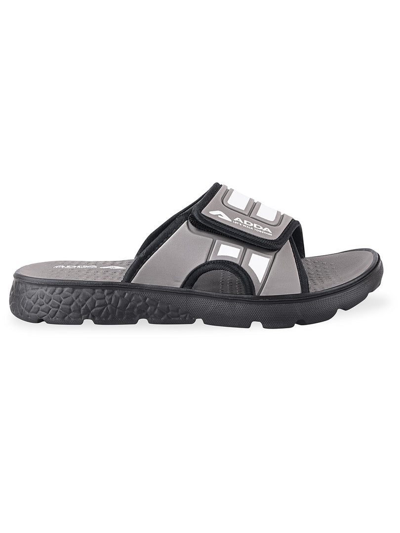 ADDA I-CLOUD-04 Striped Slide For Men
