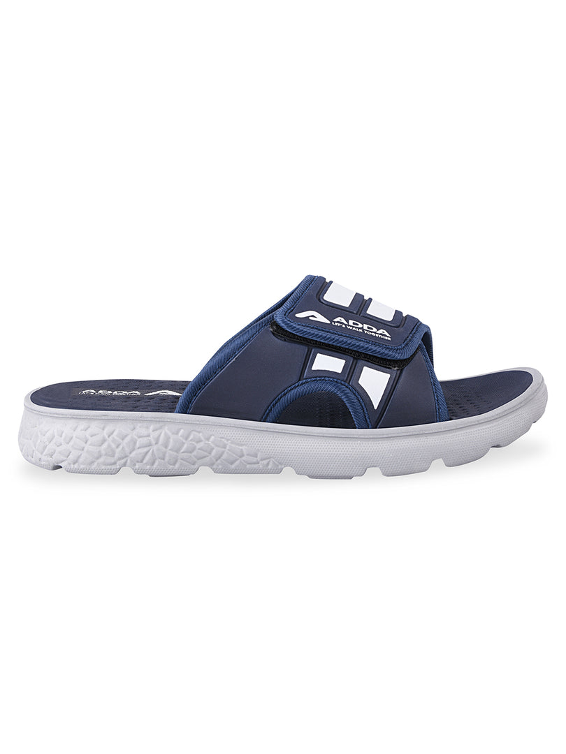 ADDA I-CLOUD-04 Striped Slide For Men