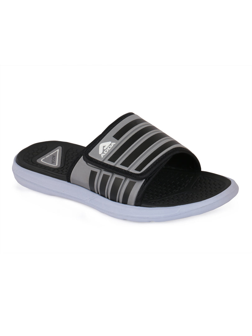 Adda Slides ADDA SENATE-4 Striped Slide For Men – The Superkart