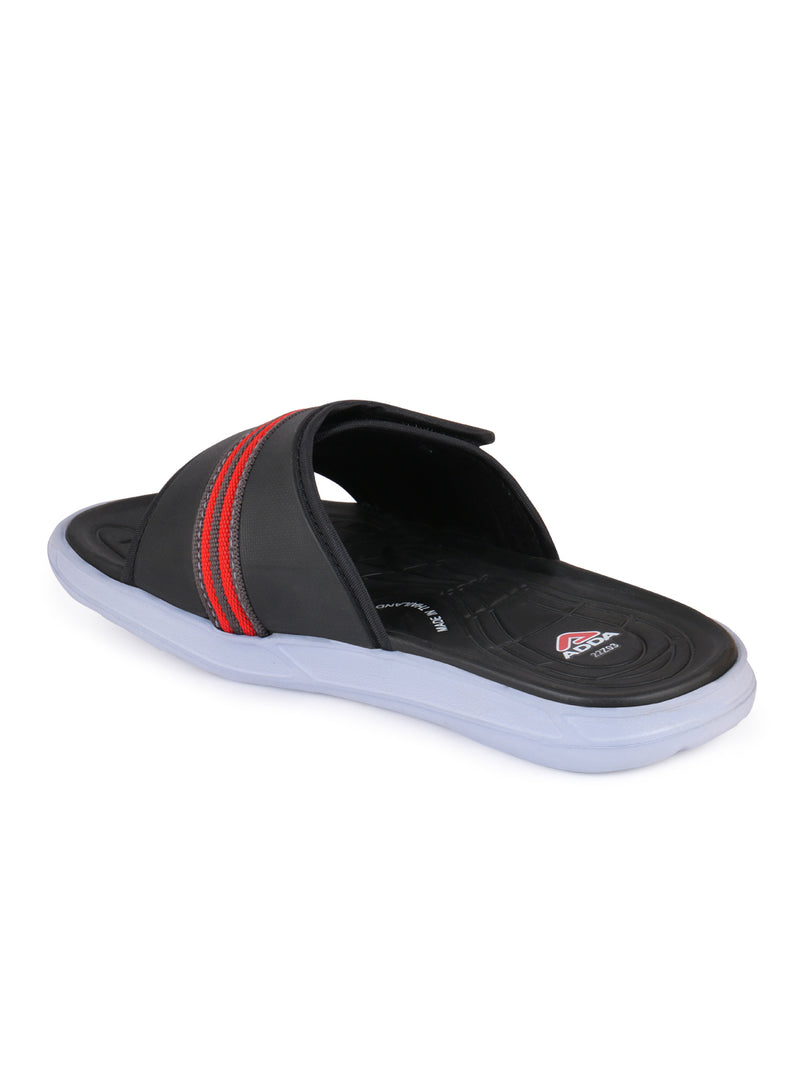 ADDA SENOR-1 Self Design Slide For Men