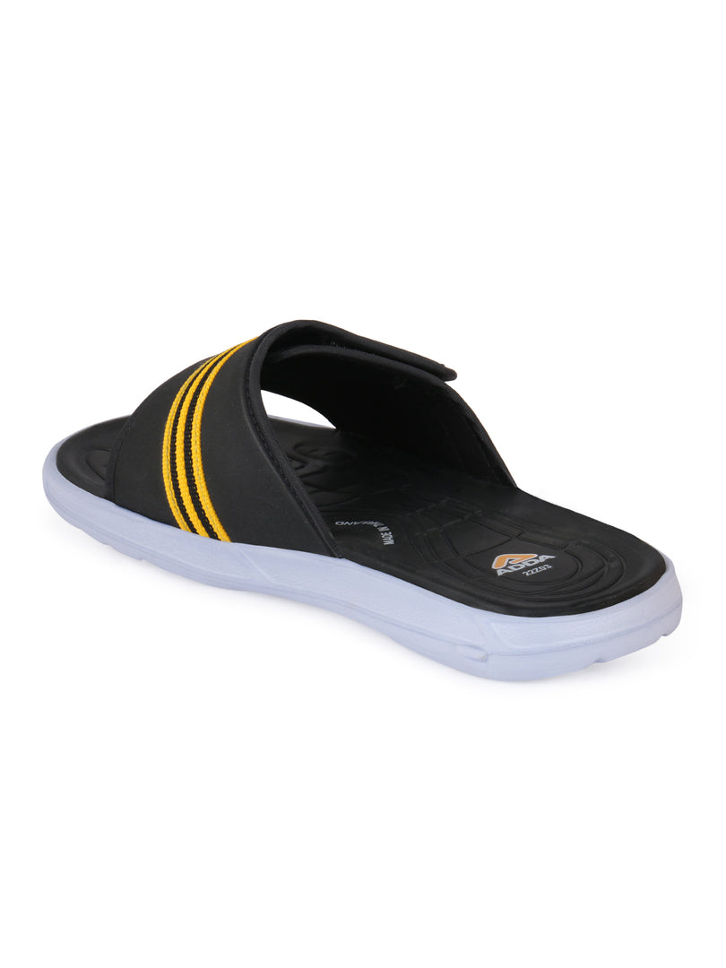 ADDA SENOR-1 Self Design Slide For Men
