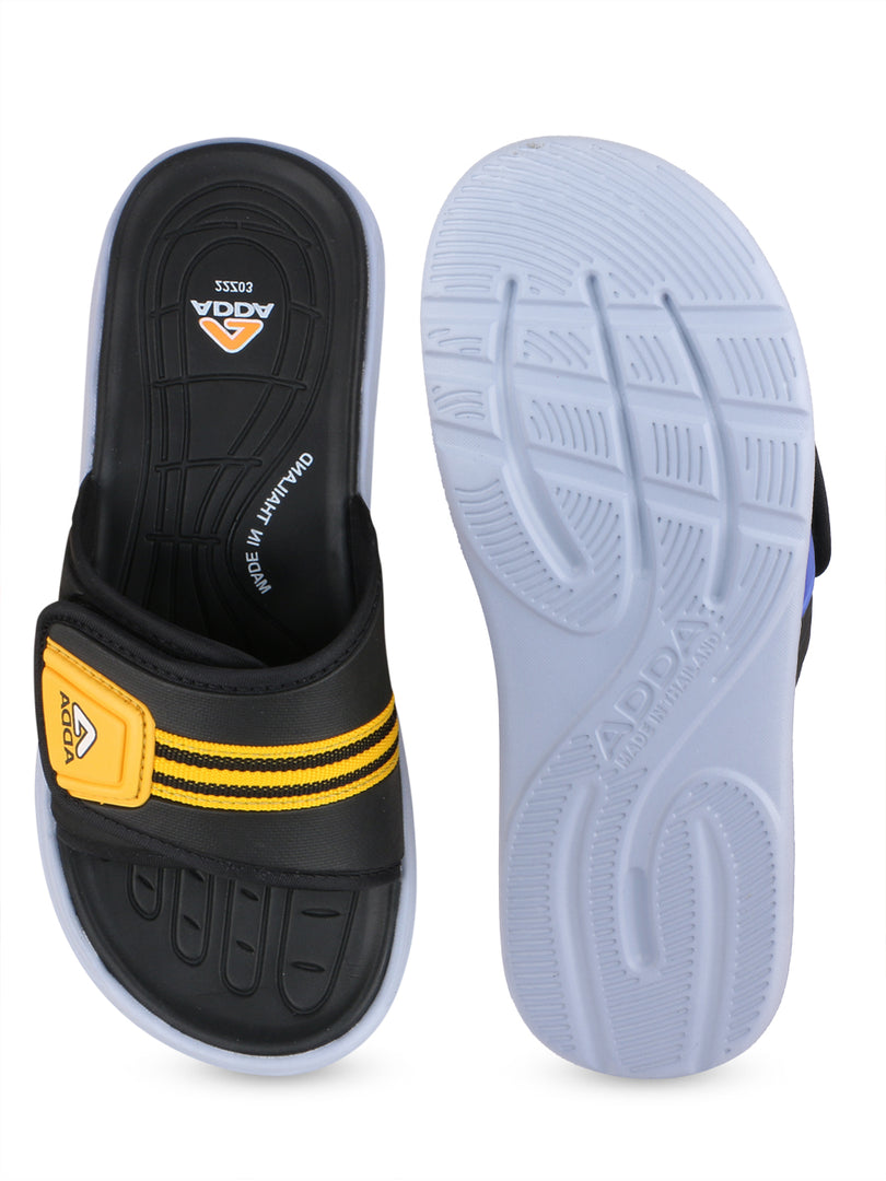 ADDA SENOR-1 Self Design Slide For Men