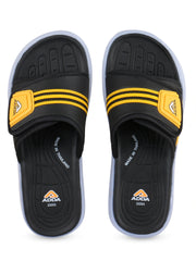 ADDA SENOR-1 Self Design Slide For Men