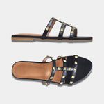 Load image into Gallery viewer, Peek Kiara-1 Open Toe Women Flats
