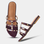 Load image into Gallery viewer, Peek Kiara-1 Open Toe Women Flats
