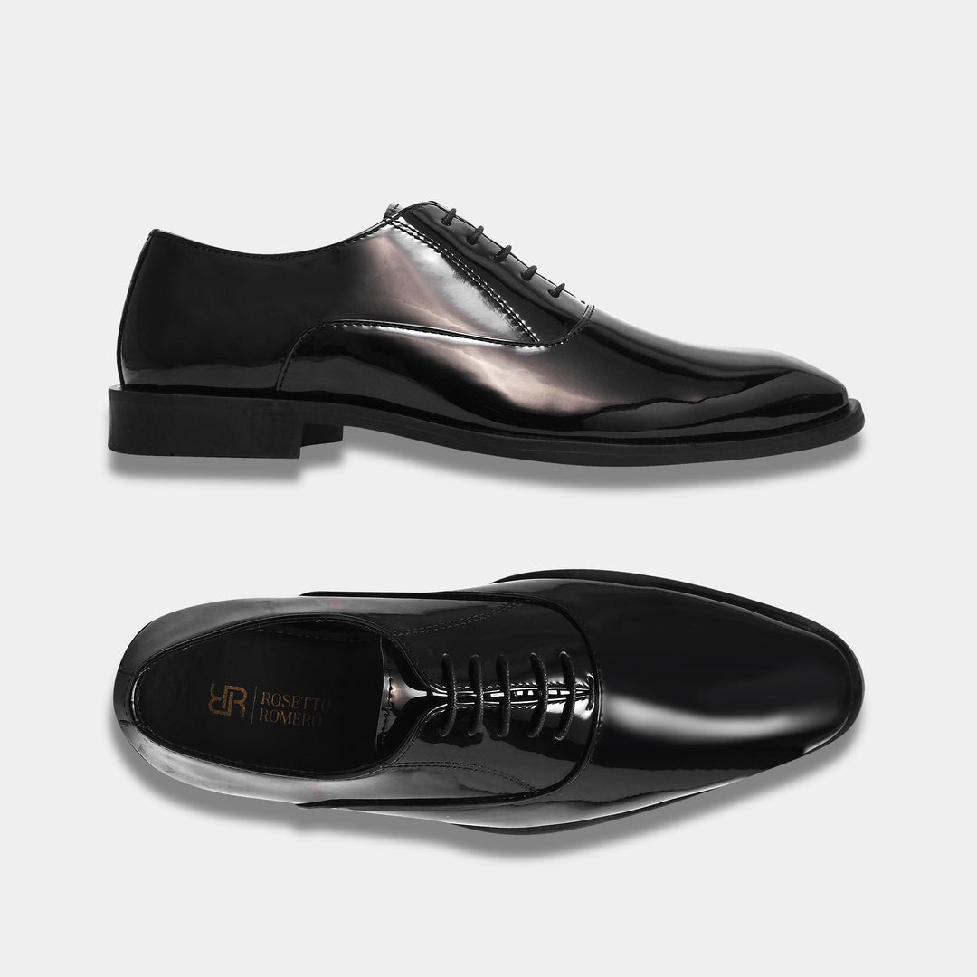 Rosetto Romero Knight Tuxedo Formal Shoes For Men