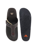 Load image into Gallery viewer, ADDA LIFE-01 Solid Thong Slipper For Men
