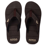Load image into Gallery viewer, ADDA MATRIX Solid Thong Slipper For Men
