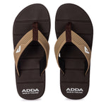 Load image into Gallery viewer, ADDA MATRIX Solid Thong Slipper For Men
