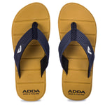 Load image into Gallery viewer, ADDA MATRIX Solid Thong Slipper For Men
