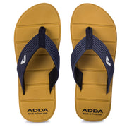 ADDA MATRIX Solid Thong Slipper For Men
