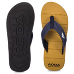 Load image into Gallery viewer, ADDA MATRIX Solid Thong Slipper For Men
