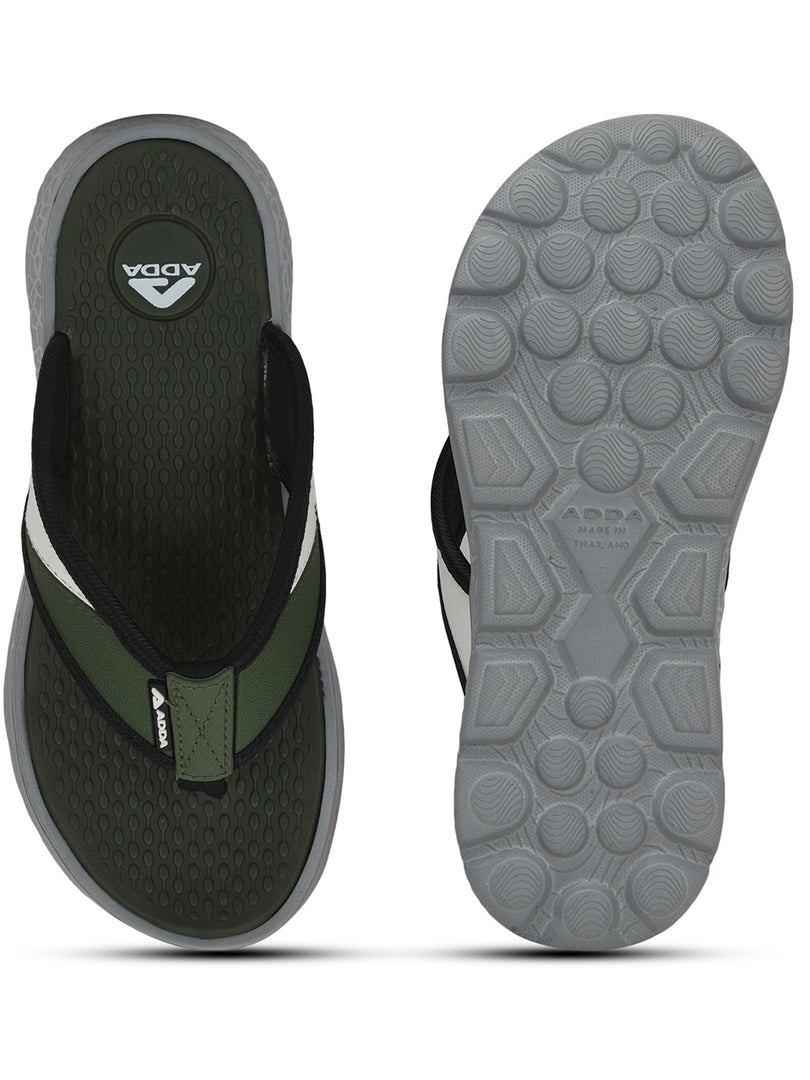 ADDA METRO-1 Solid Thong Flip-flop For Men