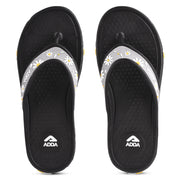 ADDA MYTIME-2 Floral Design Thong Slipper For Women