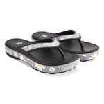 Load image into Gallery viewer, ADDA MYTIME-2 Floral Design Thong Slipper For Women
