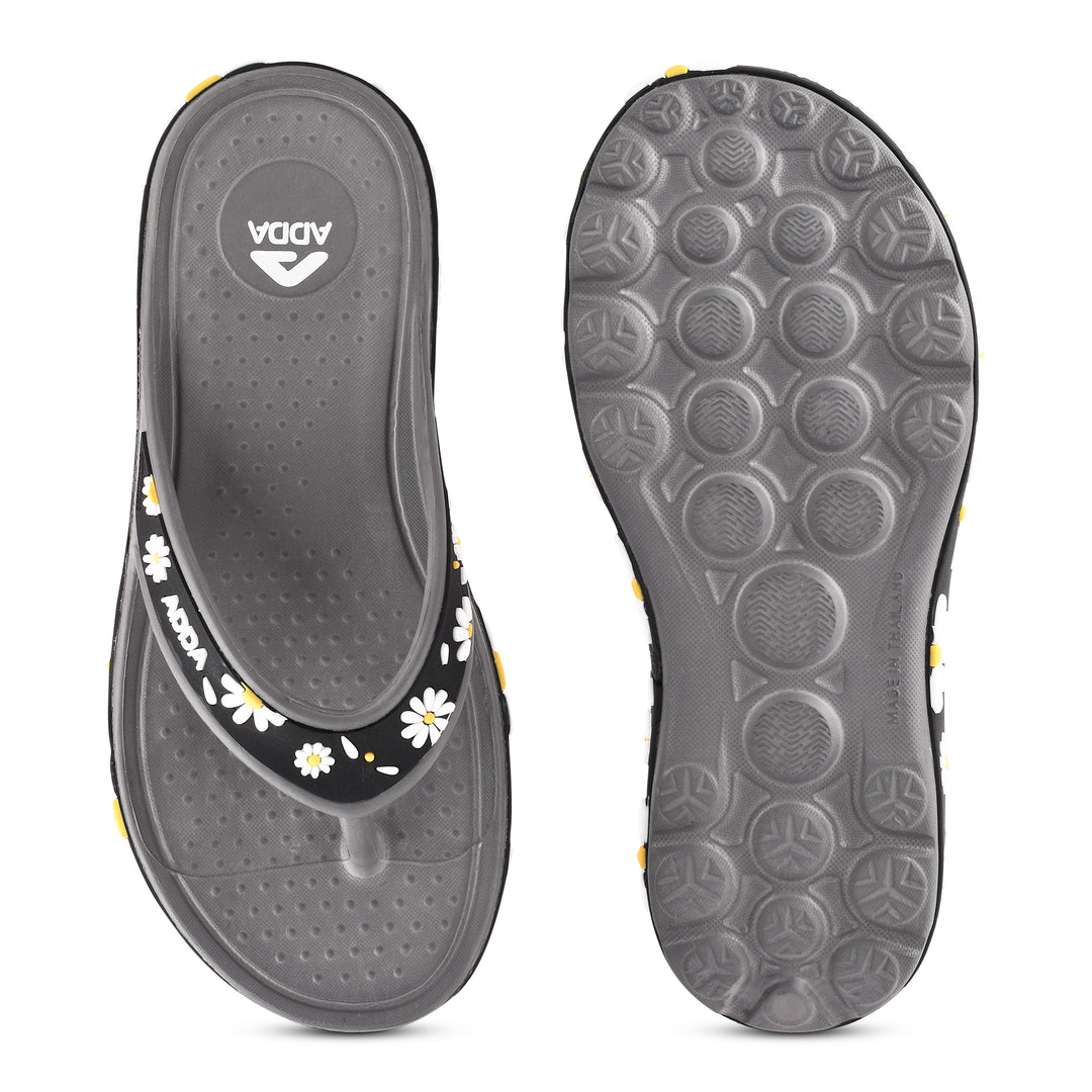ADDA MYTIME-2 Floral Design Thong Slipper For Women