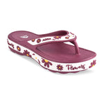 Load image into Gallery viewer, ADDA MYTIME-2 Floral Design Thong Slipper For Women
