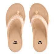 ADDA MYTIME-2 Floral Design Thong Slipper For Women