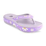 Load image into Gallery viewer, ADDA MYTIME-2 Floral Design Thong Slipper For Women
