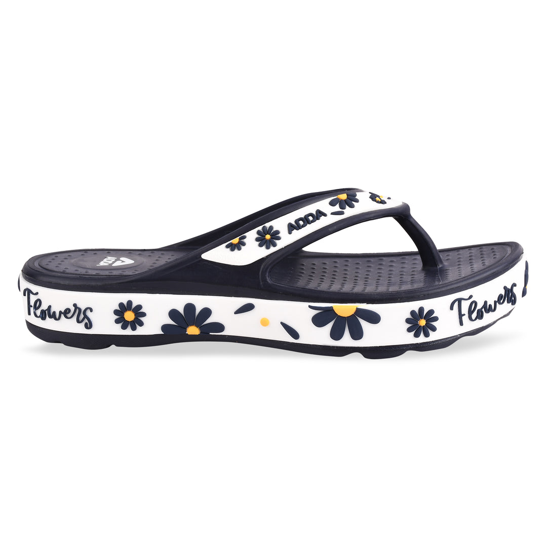ADDA MYTIME-2 Floral Design Thong Slipper For Women