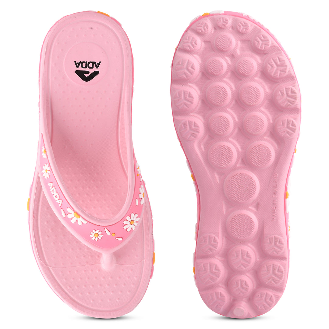 ADDA MYTIME-2 Floral Design Thong Slipper For Women