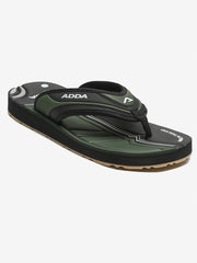 ADDA Omega-02 Solid Thong Slipper For Men