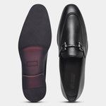 Load image into Gallery viewer, Rosetto Romero Onyx Classic Penny Loafers For Men
