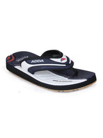 Load image into Gallery viewer, ADDA Omega-02 Solid Thong Slipper For Men
