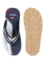 Load image into Gallery viewer, ADDA Omega-02 Solid Thong Slipper For Men
