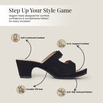 Load image into Gallery viewer, PEEK BERKS-3 Women Faux Leather Platform Heel