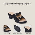 Load image into Gallery viewer, PEEK BERKS-3 Women Faux Leather Platform Heel