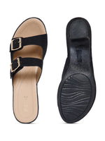 Load image into Gallery viewer, PEEK BERKS-3 Women Faux Leather Platform Heel