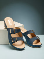 Load image into Gallery viewer, PEEK BERKS-3 Women Faux Leather Platform Heel