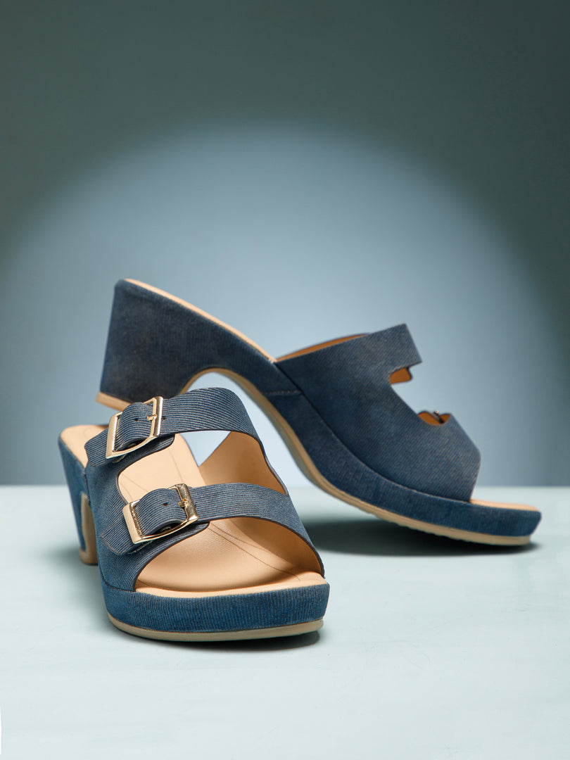PEEK BERKS-3 Women Faux Leather Platform Heel