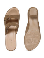 Load image into Gallery viewer, PEEK BERKS-3 Women Faux Leather Platform Heel